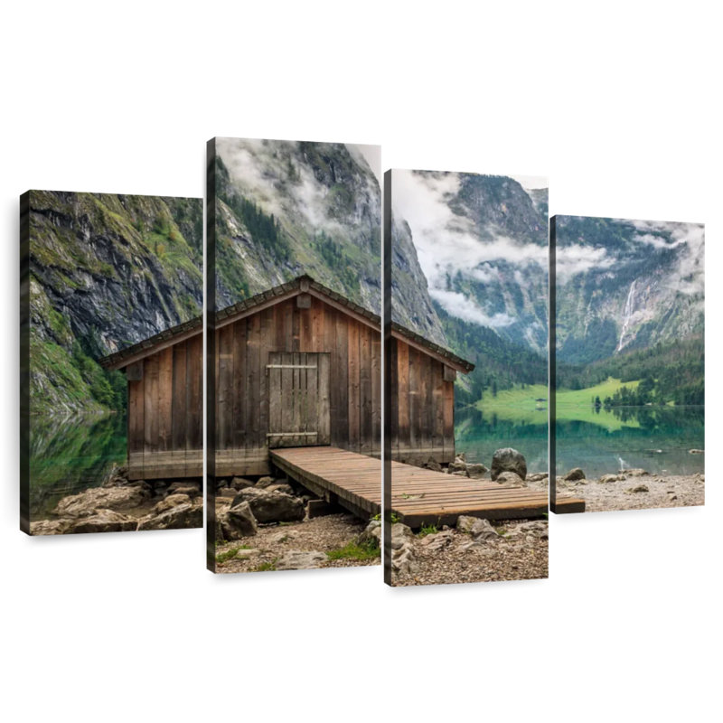 Lilie Obersee Lake Cottage, H 27 po x l 43 po