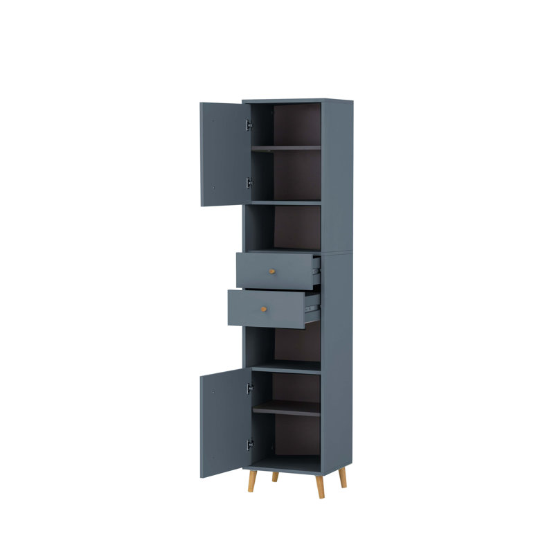 40 X 177 Cm Laundry Cupboard Bjarne, Fjord