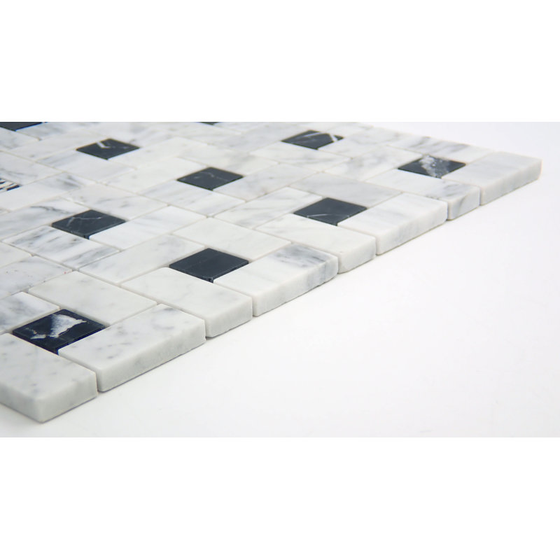 Marble Bncg Black 12 in. x 12 in. Honed Marble Floor and Wall Tile (5.01 sq. ft./Case)