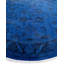 Tapis bleu nouvel âge 6 pi 1 po Danalyn