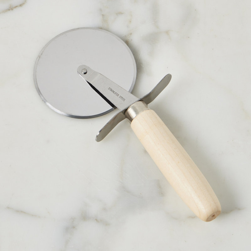 Coupe-pizza italien - Bois de hêtre