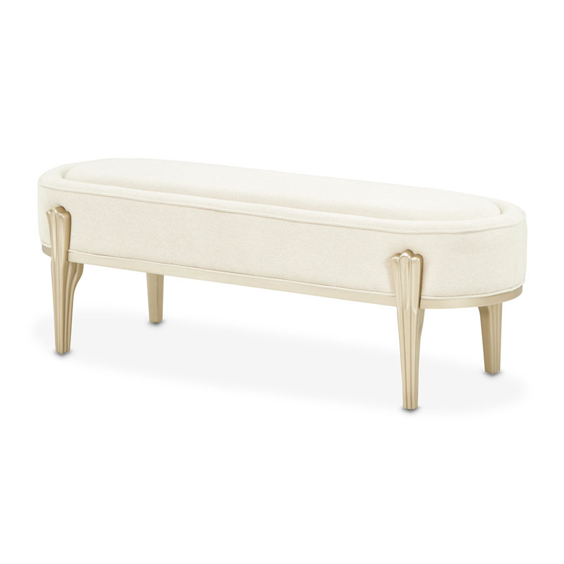 Camellia Field Caramel Bench