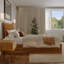 Lit plateforme en bois massif Lamayia avec pied de lit et lit gigogne-1034078397-1034078398