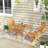 3-Piece Acacia Wood Bistro Set