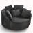 360° Swivel Chair Accent Barrel Chair-1510685196