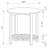 Round Engineered Wood Side End Table