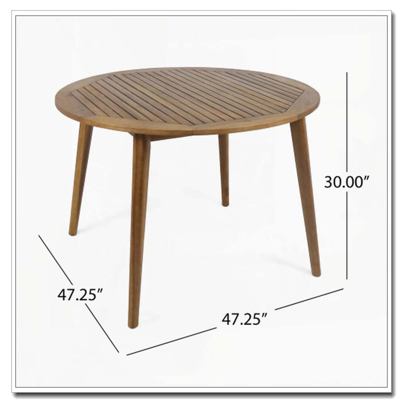 Table de salle à manger 47,25 po