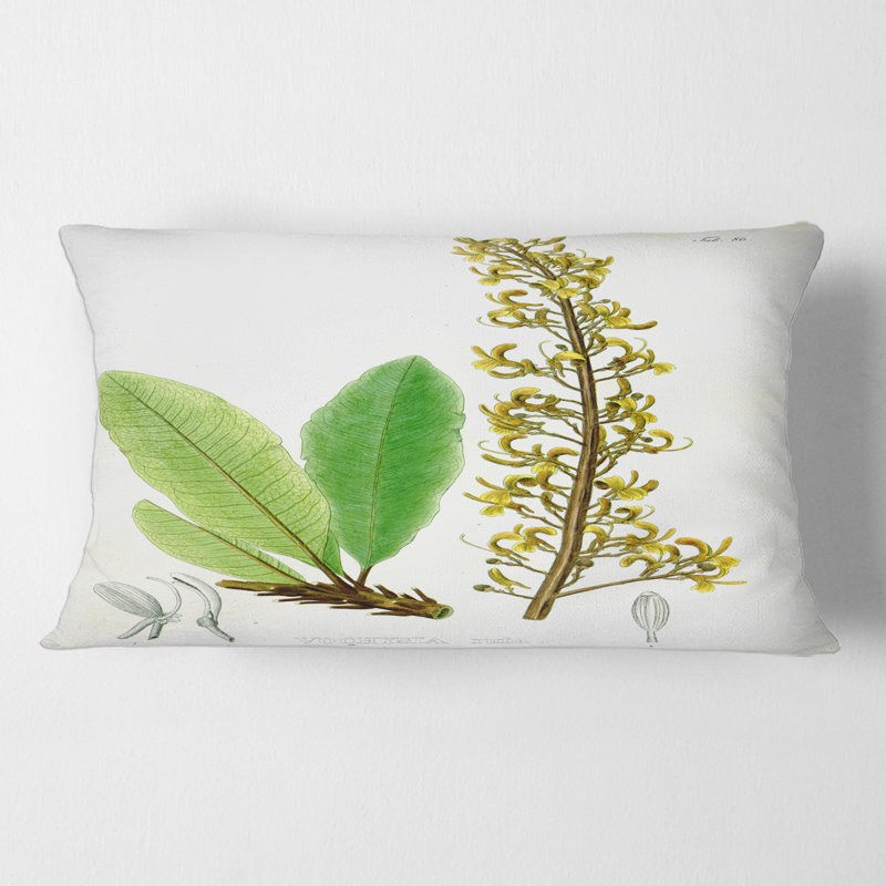 Floral Throw Pillow