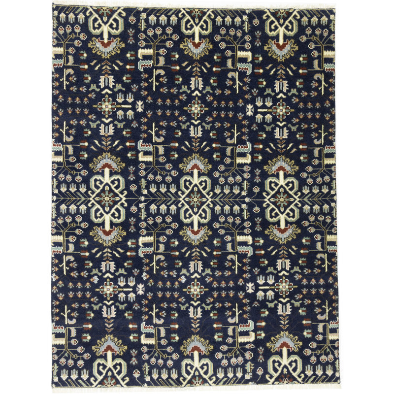 Shonika Performance Wool Floral Rug