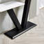 Console moderne de 47,2 po, forme exquise, structure en métal avec patins réglables pour l'entrée, le couloir, le salon et le bureau-587711097