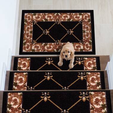 Dean Non-Slip Pet Friendly Carpet Stair Step Cover Treads