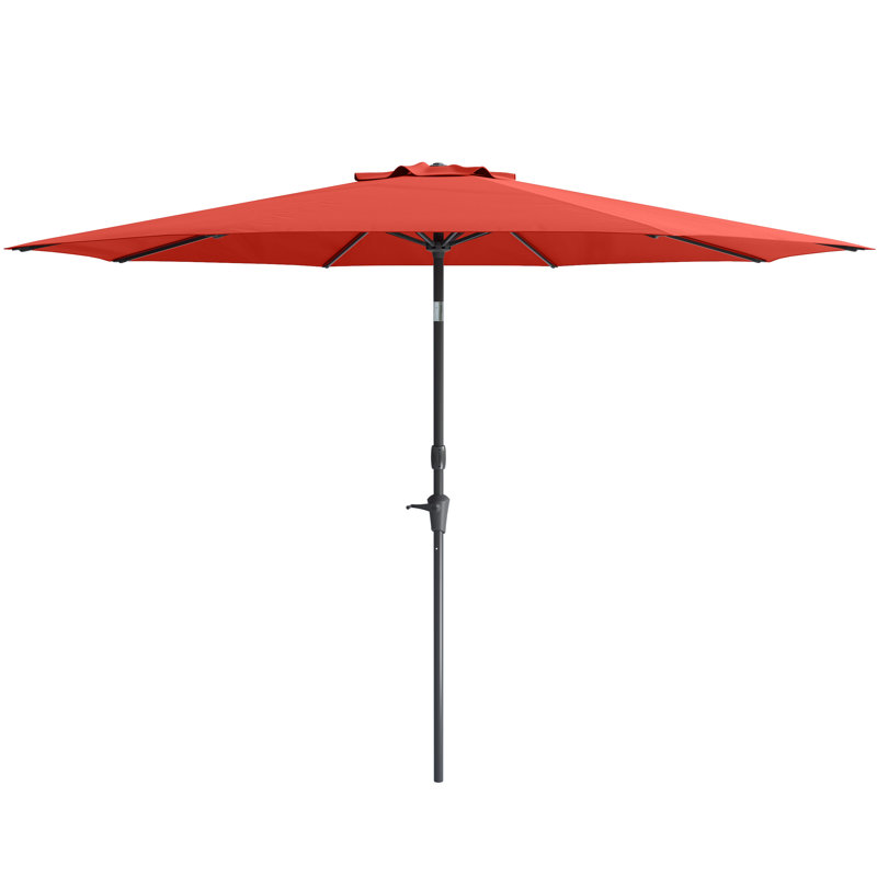 Parasol de marché 9,8 pi Bryn, Rouge pourpre