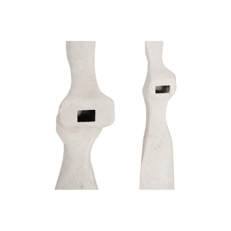 Cast Women Wall Art, Set of 3, Small, Off White