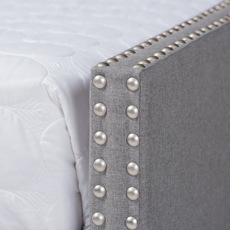 Weldon Upholstered Daybed, Light Gray, Full / Double