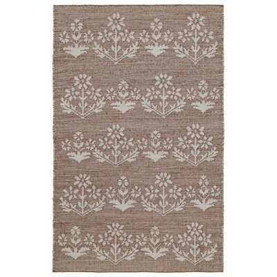 Heidi Botanical Flatweave Jute Rug