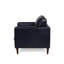 Chaise en cuir capitonnée Mid-Century-106688711