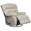 Fauteuil inclinable manuel pivotant en cuir véritable de 40 po Union City-930143796