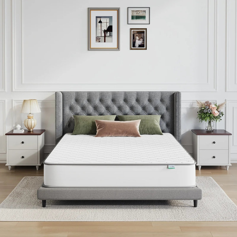 Novilla 27cm Memory Foam Pocket Sprung Mattress, Single (3')