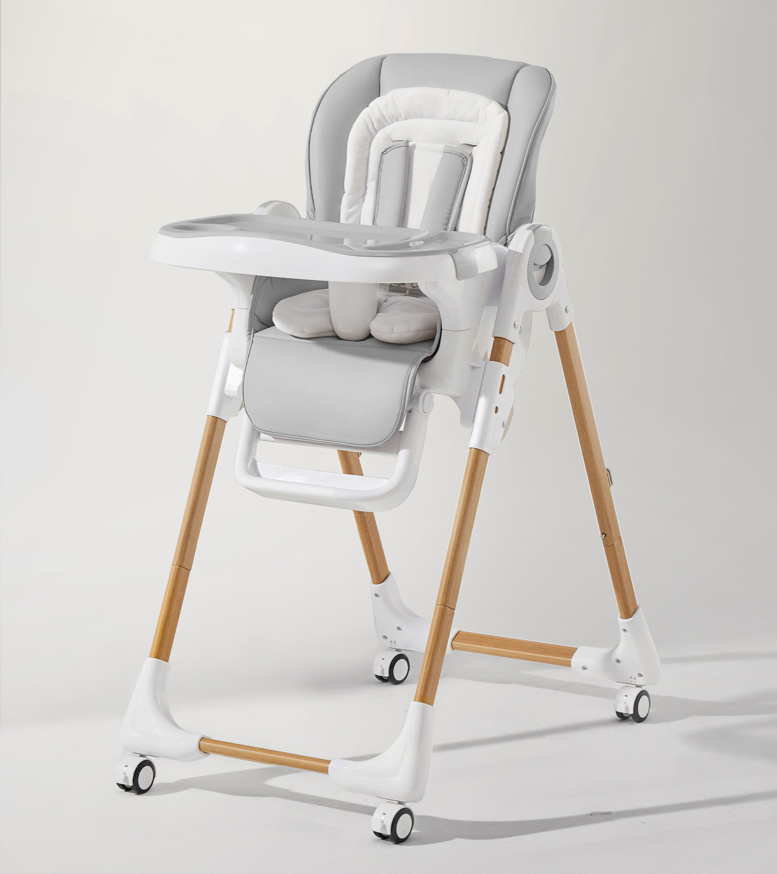 Corrigan Studio Height Adjustable Baby High Chair, High Chair with