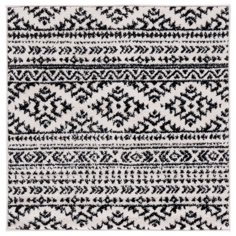 Cobos Performance Geometric Rug, Square 6'7"