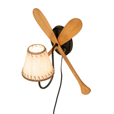 Kluge Steel Candle Wall Light