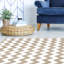 Rebecca Chevron Vinyl Indoor / Outdoor Area Rug-24399456