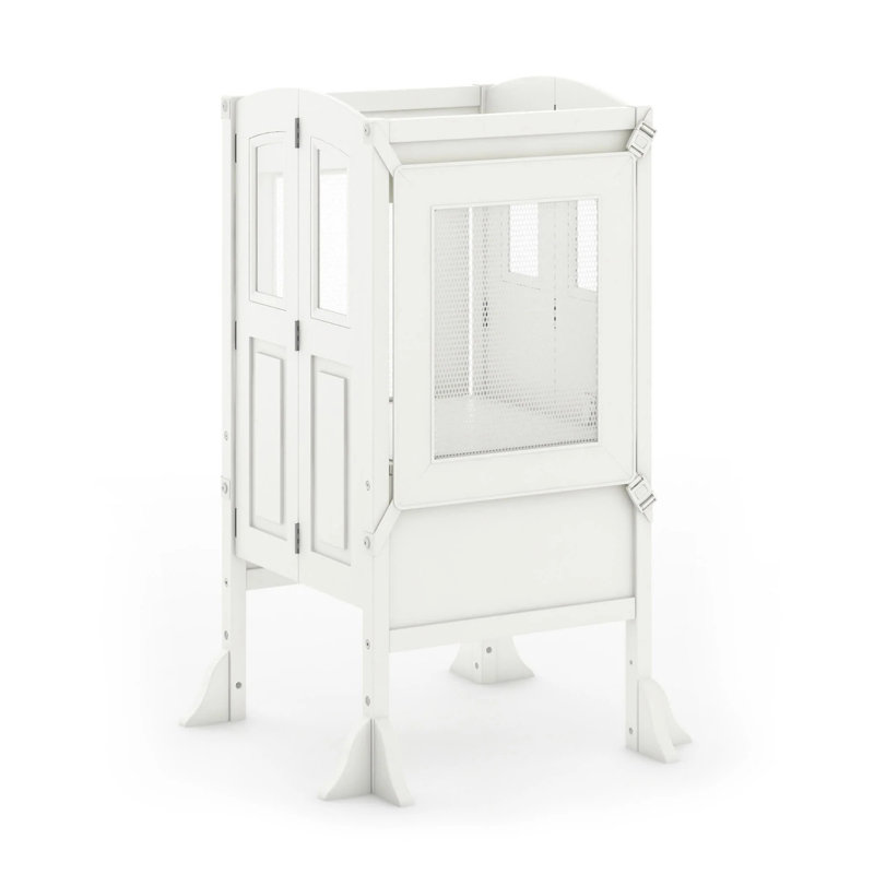 Marchepied pliable pour enfant Martha Stewart, Blanc crémeux
