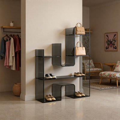 Modern Acrylic Modular Display Shelf