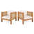 Teak Wicker/Teak Finish selected