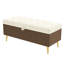 Banc de rangement avec repose-pieds Modern-654307685