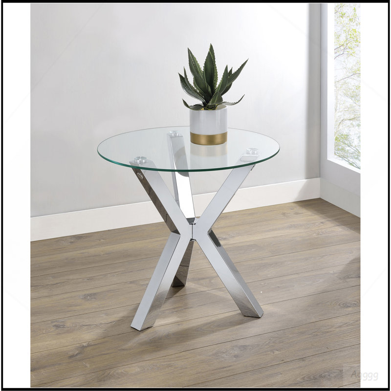 Table d'appoint Alexa Chrome