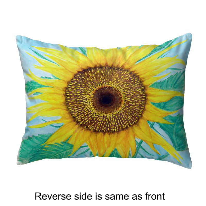 Outdoor Reversible Throw Pillow