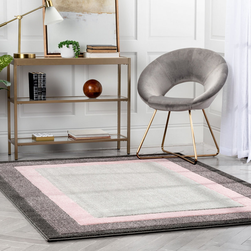 Astrid Geometric Synthetic Area Rug, Rectangle 160 x 220 cm
