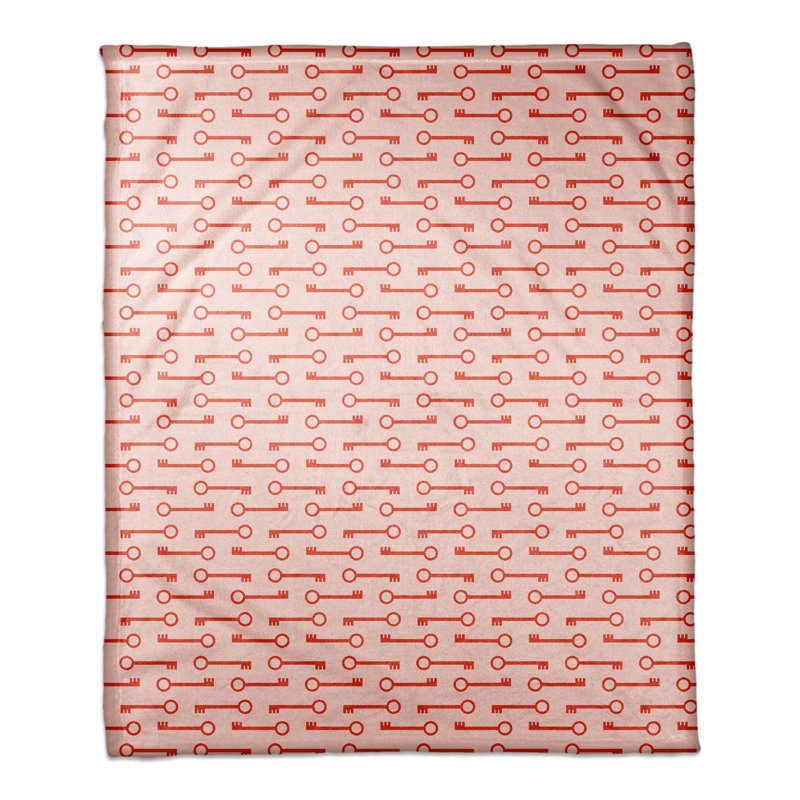 Hand Woven Throw Blanket, Red