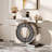 43.3-Inch Mirrored Console Table, Modern Entryway Table With Thickened Mirror Finish Tabletop