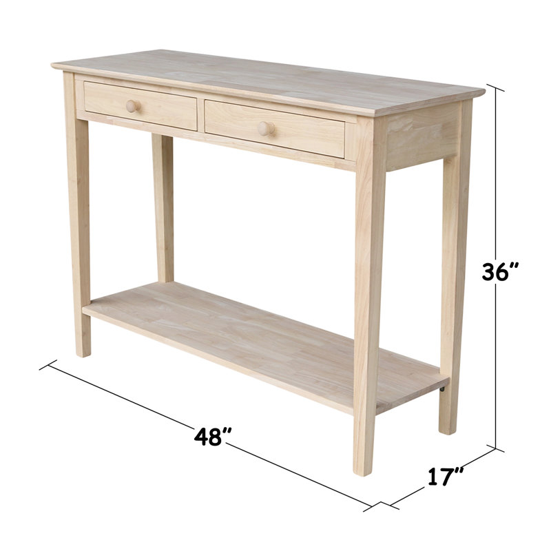Acton 48'' Solid Wood Console Table