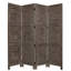 Cloison pliante en bois massif l 76 po x H 84 po-1765737445