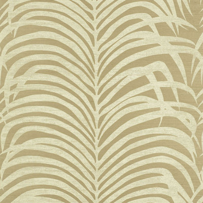 Zebra Palm Sisal Wallpaper