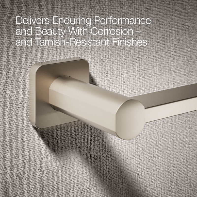 Parallel Towel Arm, Brushed Bronze