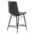 Upholstered Counter Stool with Metal Frame-100413511