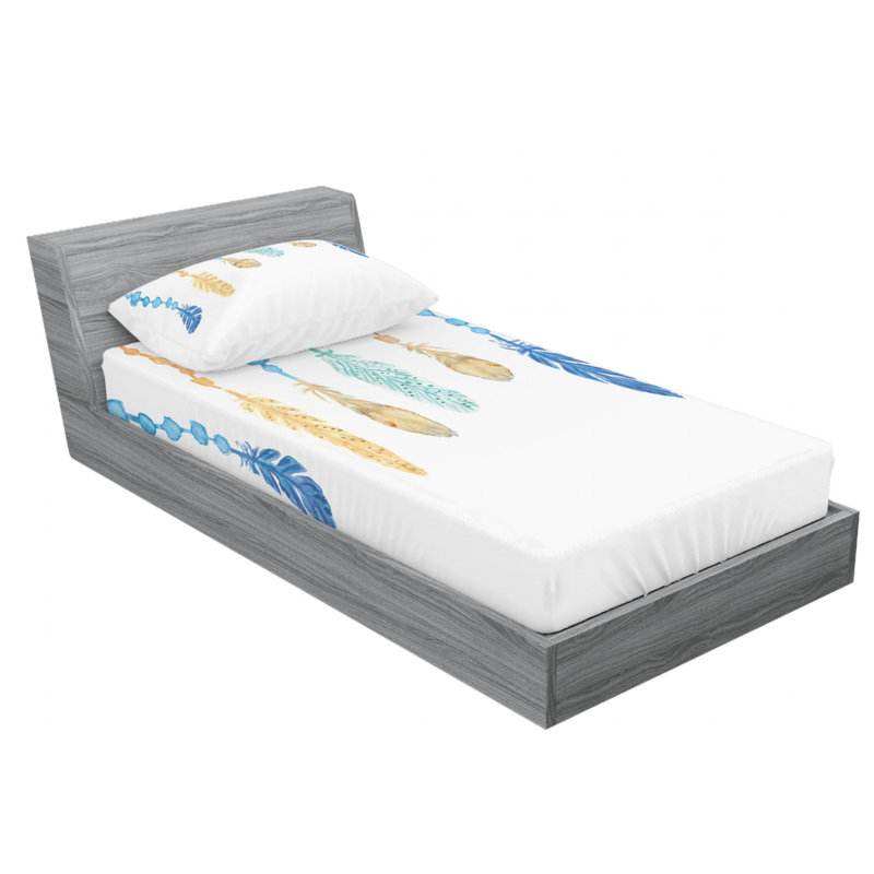 Microfiber Sheet Set, Twin XL Sheet Set with Fitted Sheet
