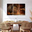 Whiskey Barrel Distributeur - 3 pièces de toile tendue multi-image-188450582