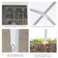 Grande tente de réception 9,6 pi x 19 pi Outsunny-114930295-114930297