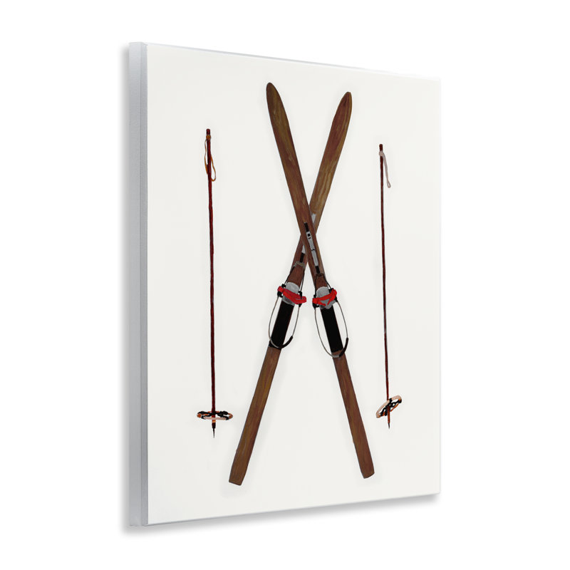 «Minimal Winter Skis» par Charity Henderson