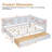 Wooden Full Size Daybed With 2 Drawers-1797131857