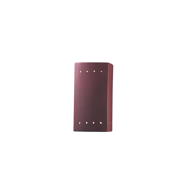 Juliannah 1 - Light Flush Mounted Sconce, No, Rust Patina