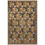 Tapis décoratif multicolore à motifs géométriques et frangés-1802440858