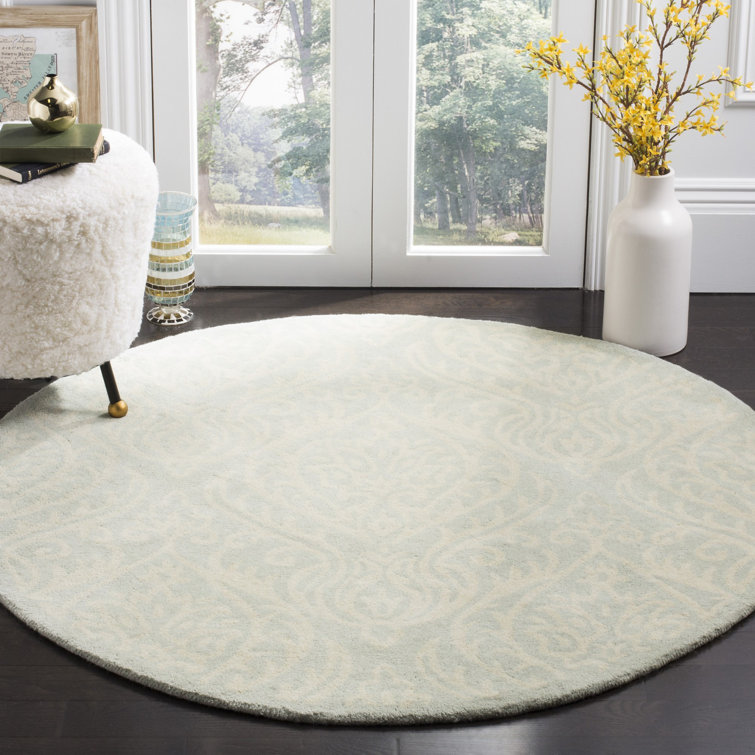 Pooler Hand Tufted Wool Geometric Rug