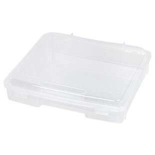 IRIS Small Clear Weatherproof Tote with Standard Snap Lid in the Plastic  Storage Containers department at