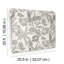Papier peint jacaranda taupe-1424977582